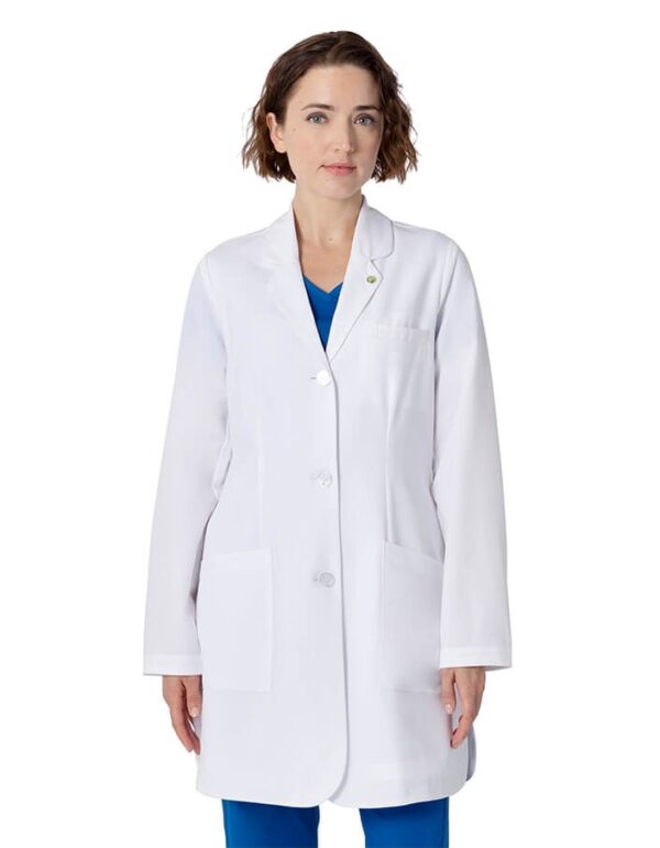 Fiona healing hands lab coat