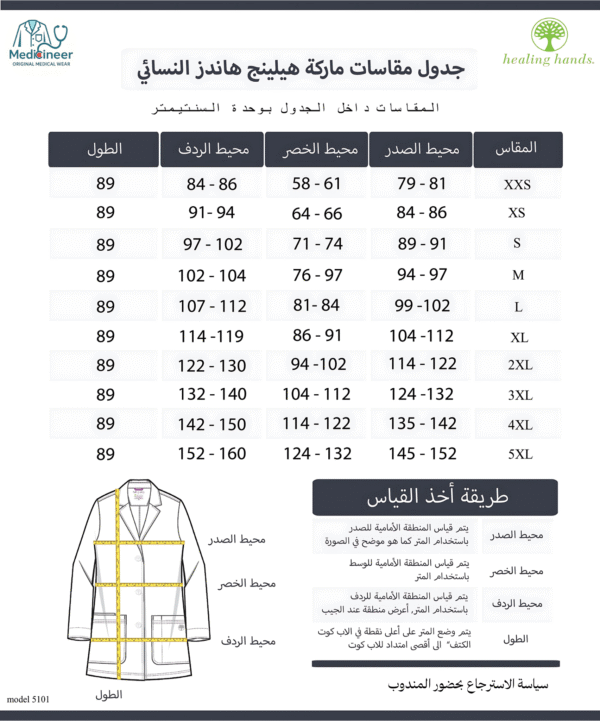 ⁦Fiona healing hands lab coat⁩ - الصورة ⁦5⁩